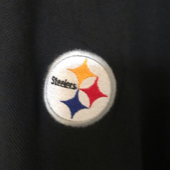 NWT PITTSBURGH STEELERS NFL POLO SHIRT SX 4X - Picture 3 of 6
